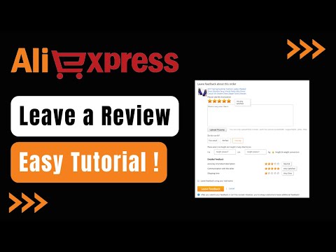 How to Leave a Review on AliExpress !