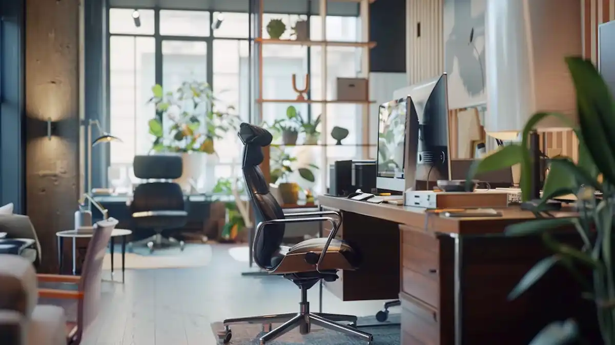 About Us, professionals working together in a modern office