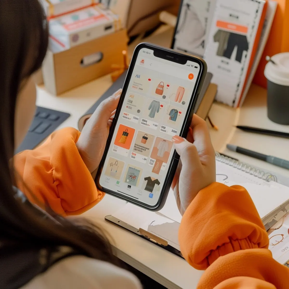 AliExpress app deals, browsing deals on app